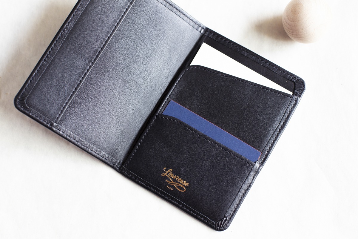 ST Dupont Atelier Long Leather Wallet - Midnight Blue