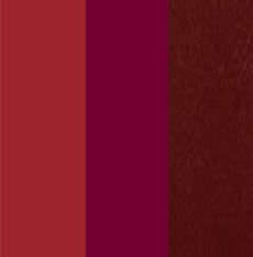 Rouge, Cerise et Bordeaux
